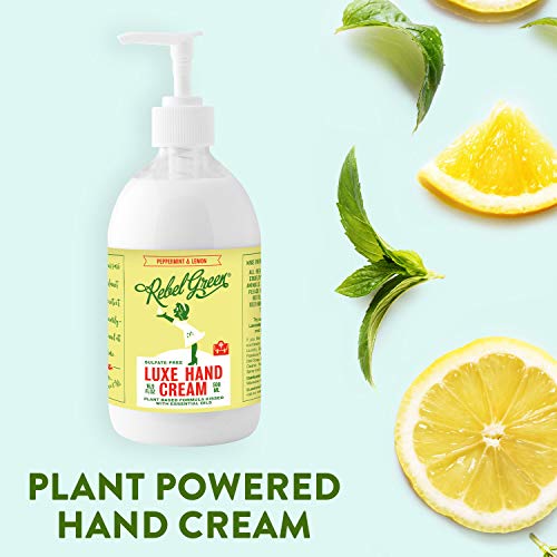 Rebel Green Hand Lotion, Glycerin, Shea Butter and Aloe Vera