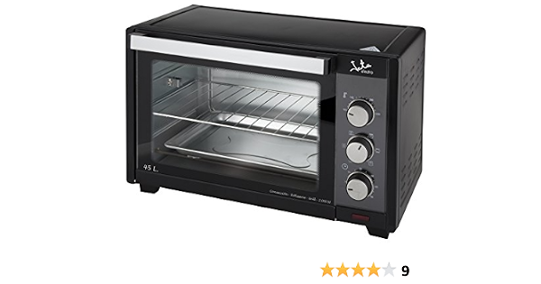 Jata HN545 Horno 4 Funciones y Capacidad de 45 litros, 2000 W, 1  Cubic_Centimeters, Negro : Amazon.es: Hogar y cocina