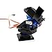 SHENTIANWEI 2-Axis FPV Camera Cradle Head W/ 9g Threefold Servosystem/Steering Gear for Robot/R/C Car – Black + Bluethumb 3