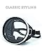 Dive Ace Classic Oval Dive Mask - Silicone Comfort Fit - Fog Free Tempered Glass Lens - Wear it Snorkeling & Spearfishing - Retro Single Lens Snorkel Mask