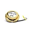Amarine-made-LED-Underwater-Boat-Surface-Mount-Light-3w-3w-Blue-Bronze-Housing-Waterproof-Ip-68