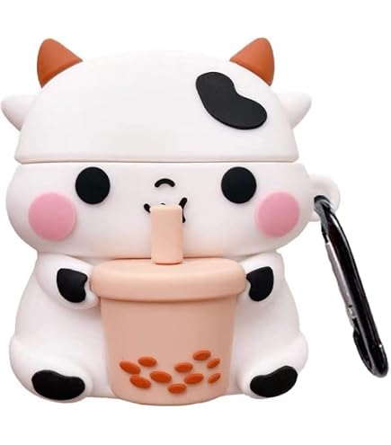 Amazon.com: Yatchen for AirPod 3 Case,Cute 3D Cartoon Boba Milk