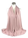 Elegance Collections Muslim Women's Jersey Hijab Khimar Soft Rectangle One Size Light Purple