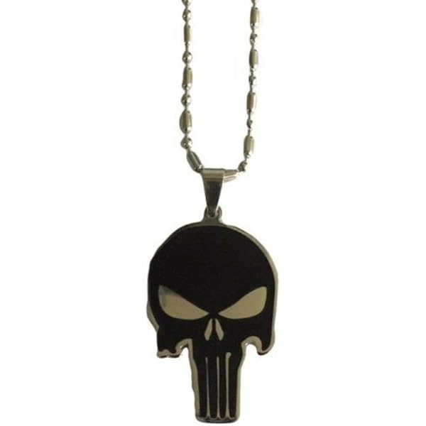 パニッシャー　ネックレストップ　MARVEL Amazon.com: Marvel Offically Licensed Jewelry for Women The