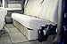 DU-HA Under Seat Storage fits 2009-2014 Ford F150 SuperCab | Black, Heavy-Duty Backseat Organizer, Gun Case or Tool Box | Low Profile Design | Includes 2-Piece Set of Gun Rack Dividers | 20071