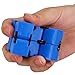 EDC Fidgeter Blue Infinity Cube Fidget Toys. Prime Quality Fidget Cubes Gadgets for Adults and Children. Cool Stress Toy, Desk Accessories, Home Office Anxiety Sensory and Stress Relief Puzzle