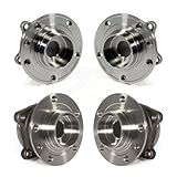Front Rear Wheel Bearing & Hub Assembly Kit For