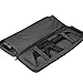 BOW-TAC Double Long Rifle Gun Case Bag Tactical Rifle Backpack Pistol Soft Firearm Transportation Carbine Case - Lockable Compartment, Available Length in 36