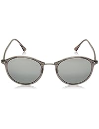 Ray-Ban anteojos de sol redonda de los hombres