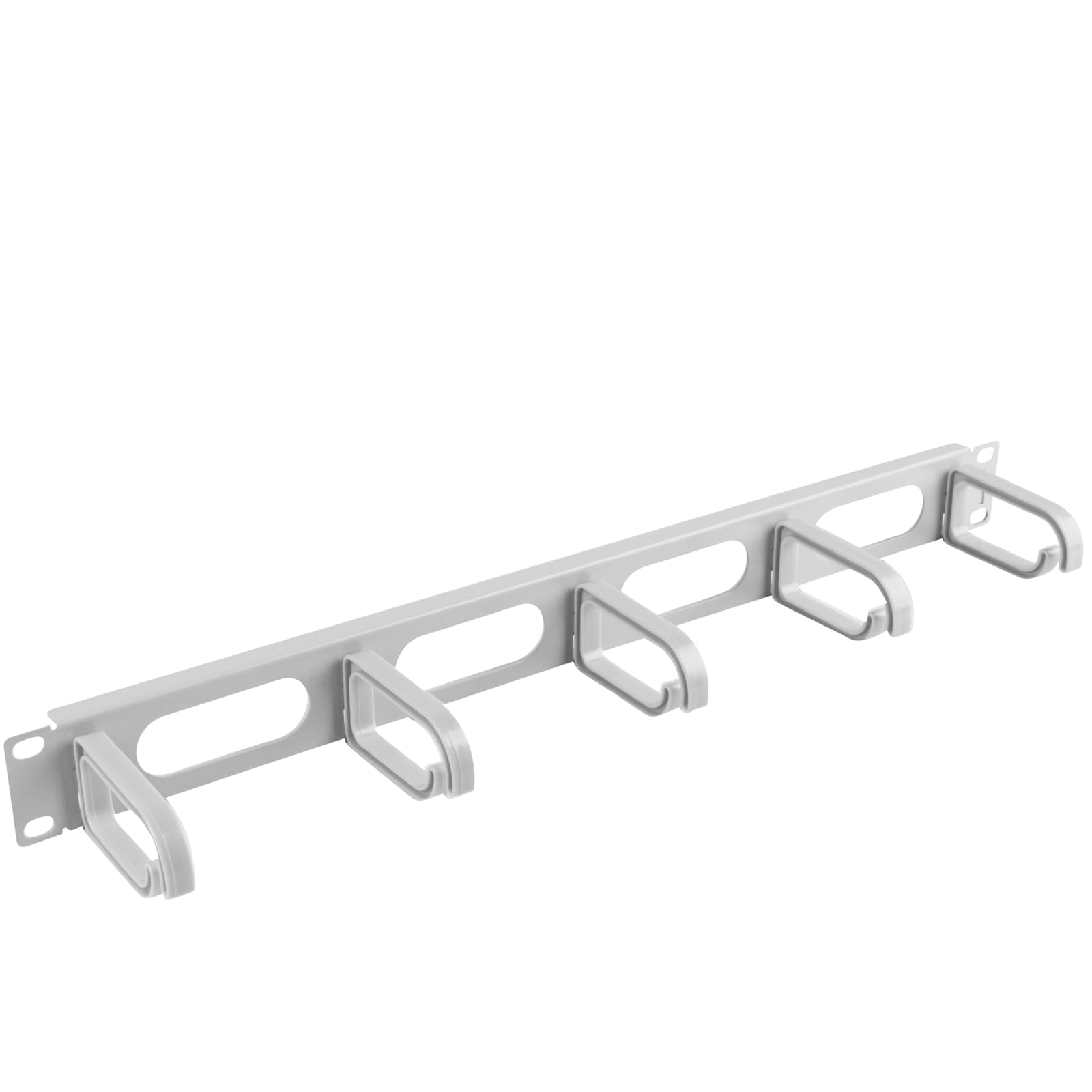 LANBERG CABLE ORGANIZER 5 RINGS PLASTIC 1U TYPE B RACK 19 GREY