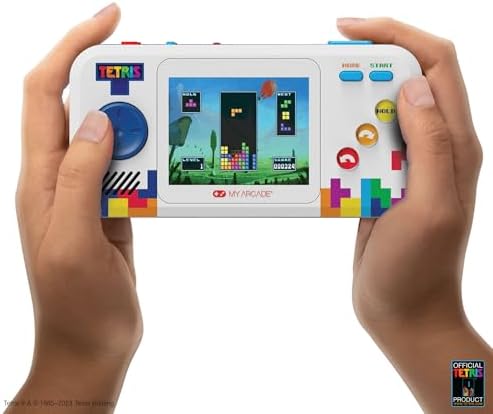 DGUNL-7028 Tetris Pocket Player Pro Sistema Portátil de Jogos Portátil