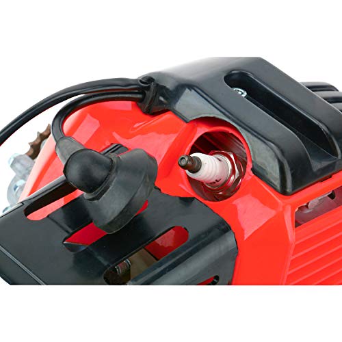 YaeGarden 49cc Engine 2 Stroke with Gear Reduction Transmission for 17T T8F Sprocket Pocket Bike Gas Scooter Mini ATV