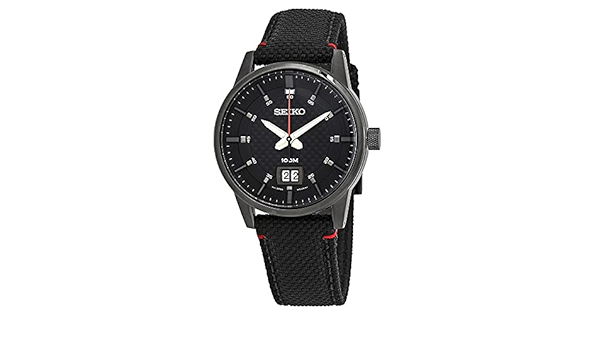 Amazon.com: Seiko neo Sports Mens Analog Quartz Watch with Nylon Bracelet  SUR271P1 : Clothing, Shoes \u0026 Jewelry