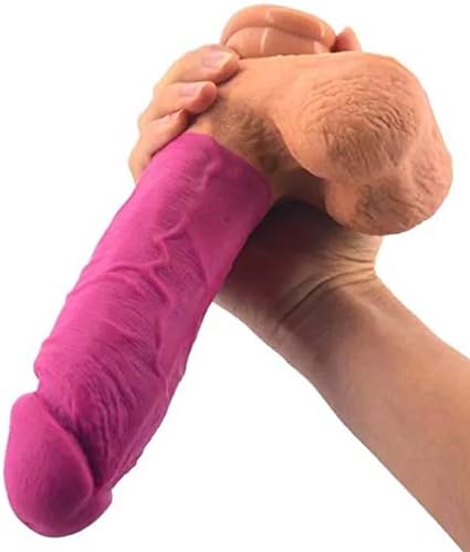 Huge Big Double Layered Ultra Soft Flexible Medical-Grade Silicone Sticks with Ergonomically Designed