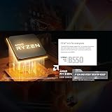 Gigabyte B550M DS3H AC Motherboard AM4 AMD Ryzen DDR4 Dual M.2 WiFi Bluetooth view 4
