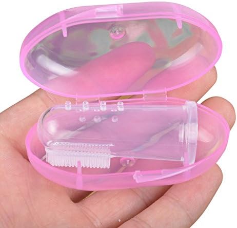 Luxsea Baby Healthy Tongue Cleaning Brush Tooth Care Finger Toothbrush