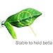 SLSON 2 Pack Betta Fish Hammock,Silk Betta Leaf Hammocks Pad Lounger Toys Plastic Aquarium Plants Accessories for Playing Hideout and Fish Tank Decorations,Green