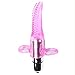Sex Toy for Women Men Lover Couple Mini Bullet Vibrating Finger Finger Massager Thumb StyleTickler Vibrating Fun Fingertip Vibe Lip Mouth Tongue Stimulate Body Care Finger Ring (Pink)