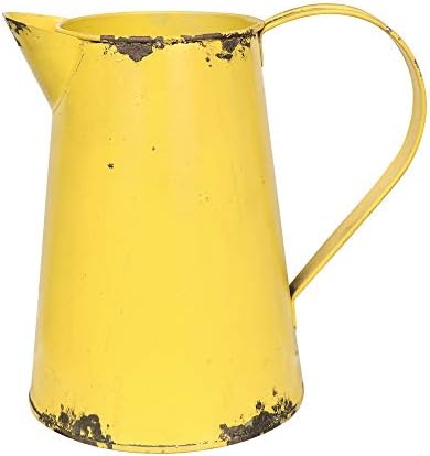 Metallic farmhouse flower vase with a height of 7cm, priced at $19.98.