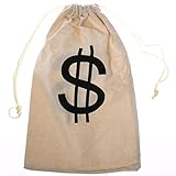 Cinhent Bag 1PC Large Canvas Money Storage Bag with