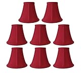 Mestar Decor 8-pack Mini Bell Candelabra Lamp Shade