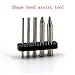7pcs Edges + Tabs + Cylinder Cone Shape Bend Assist Tools For 3D Metal Puzzle Assemble Model Kits