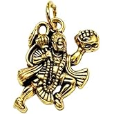Unisex Bajrangbali Pavanputra Hanuman Pendant with Rope Chain for Men and Women Without Dori
