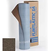 CertainTeed Flintlastic Peel &amp; Stick Cap Roofing Membrane Weathered Wood