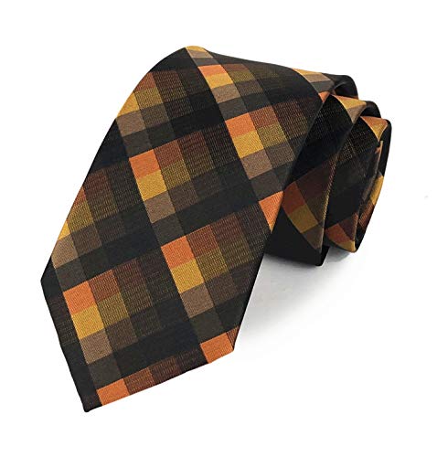 Skinny-Ties-for-Mens-Novelty-Plaid-Check-Business-Wedding-Fashion-Formal-Neckties-27-Pocket-Square-Bow-Ties