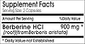 Pure and High Potency Berberine; 900mg Per Serving; 90 Capsules