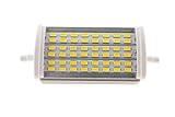 RANPO 118mm 110-220V R7S Socket 14W 48 PCS 5050 SMD Warm White Corn LED Light Bulb Lamp 1200 Lumen Halogen Lights Replacement Spot Lights