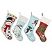 Alice Doria 21“ Crewel Stitch Embroidery Christmas Stocking with Skiing Polar Bear Pattern …