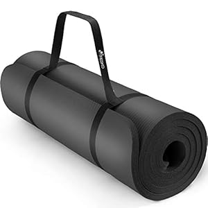 TRESKO® fitnessmat yogamat pilatesmat gymnastiekmat | 185 x 60 cm of 190 x 100 cm | 1 of 1,5 cm dikte | getest op…