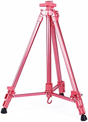 Folding aluminum alloy bracket childrens hand-cranked scalable portable sketch drawing board rack ( Color : Pink )