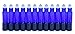 Cobalt Blue Glass Roller Bottles W/ Stainless Steel Balls For Essential Oils (12 Pack, 10ml Size) - Includes 12 Pipettes for Easy Transfer of Essential Oils