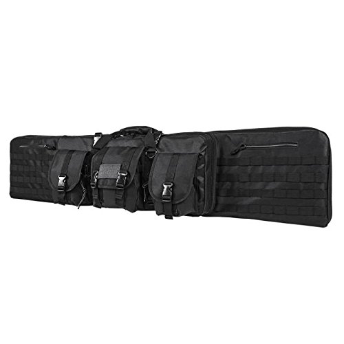 NC Star CVDC2946B-55 Double Carbine Case, 55", Black