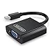 UNITEK Gold Plated Mini Display Port DP (Thunderbolt 2 Port Compatible) to VGA, Full HD Adapter Converter for Apple MacBook Air, iMac, Mac Mini, Mac Pro, Google Chromebook, Surface Book