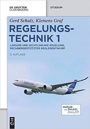Regelungstechnik 1 Lineare Und Nichtlineare Regelung Rechnergestutzter Reglerentwurf De Gruyter Studium Amazon De Schulz Gerd Graf Klemens Bucher