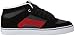 Etnies Men's RVM Skate Shoe, Black/Charcoal/red, 12 Medium US