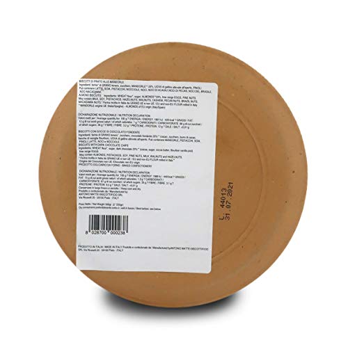 Cantucci alle Mandorle + Biscotti al Cioccolato Fondente in Cappelliera, Biscotti Toscani in Confezione Regalo - 500g x… - immagine 6