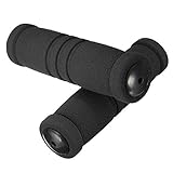 TOOGOO(R)1 Pair MTB Bike Bicycle Handle Handlebar Soft Sponge Bar Grips Black