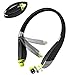 Wireless Headphones, Ayyie Bluetooth Headset Neckband with Tri-fold Stereo Earbuds for iPhone X, Samsung S7/Note 8 and Other Smartphones (16 Hours Playtime Noise Cancelling Headsets)