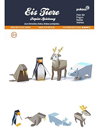 Powerhaus24 Eisbär Pinguin Rentier Walross