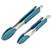 Rachael Ray Cityscapes Tools Nylon Tongs, Small, Turquoise
