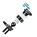 TANGLEI Universal Air Vent Car Mount Holder, 360 Rotation Air Vent Grip Stand Car Mount Compatible with Smartphones (Black)