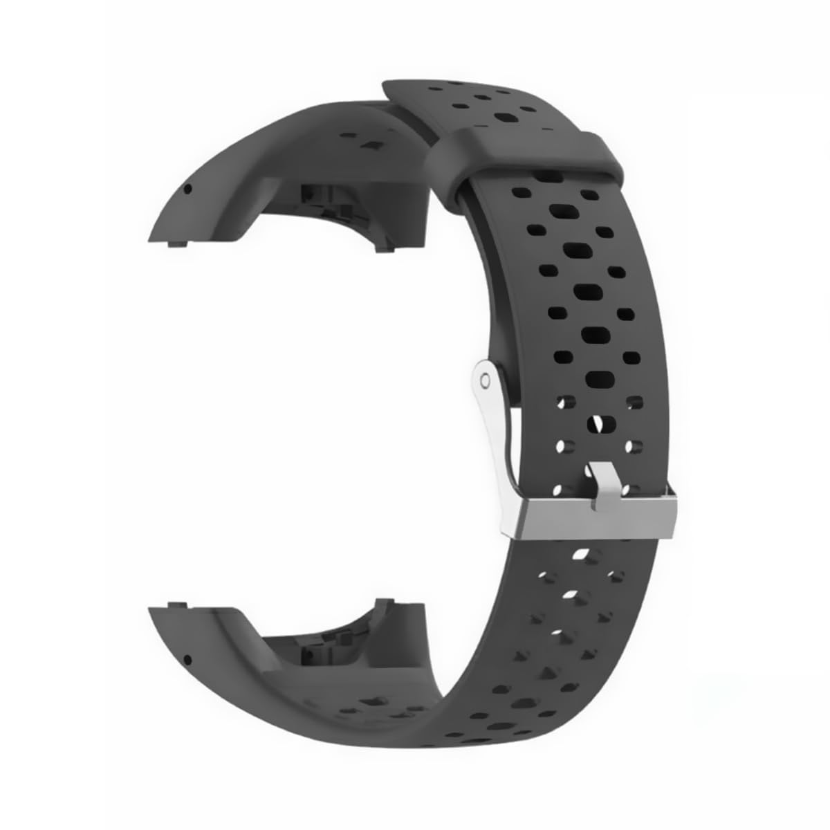 INF Silicone Watch Strap Compatible with Polar M400 / M430 Sports Watch, Adjustable Breathable Sport Band, Waterproof with Installation Tool & Pins for Polar M400 / M430 Smartwatch, 175-235mm Wrist