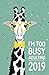 I'm Too Busy Adulting: Small Horizontal Monthly/Weekly Calendar Diary Planner for 2019 with Inspirat by Kimberley Jo Planner