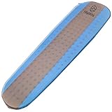 Self Inflating Sleeping Pad - Inflatable Sleeping Mat Perfect for Outdoor Adventures, Backpacking, Camping - Comfortable Ultralight Sleeping Pad Mattress with Carrying Bag + Bonus Pillow by HighKing