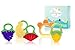 Baby Teething Toys (5 Count) | FDA-Approved Soft Silicone Fruit Teethers for Babies | Fridge & Dishwasher Safe | BPA-Free Teether Set for Boys & Girls