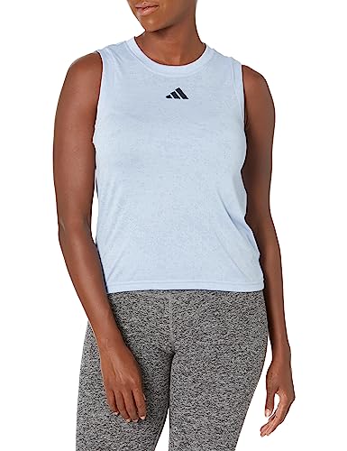 adidas Women's Tennis Match Tank, Blue Dawn, Small